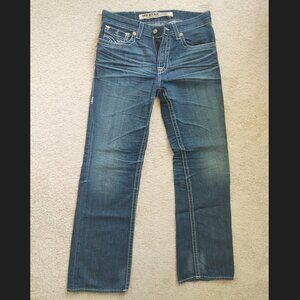 BIG STAR Pioneer Stitching Boot Cut Denim Jeans - 32x32L